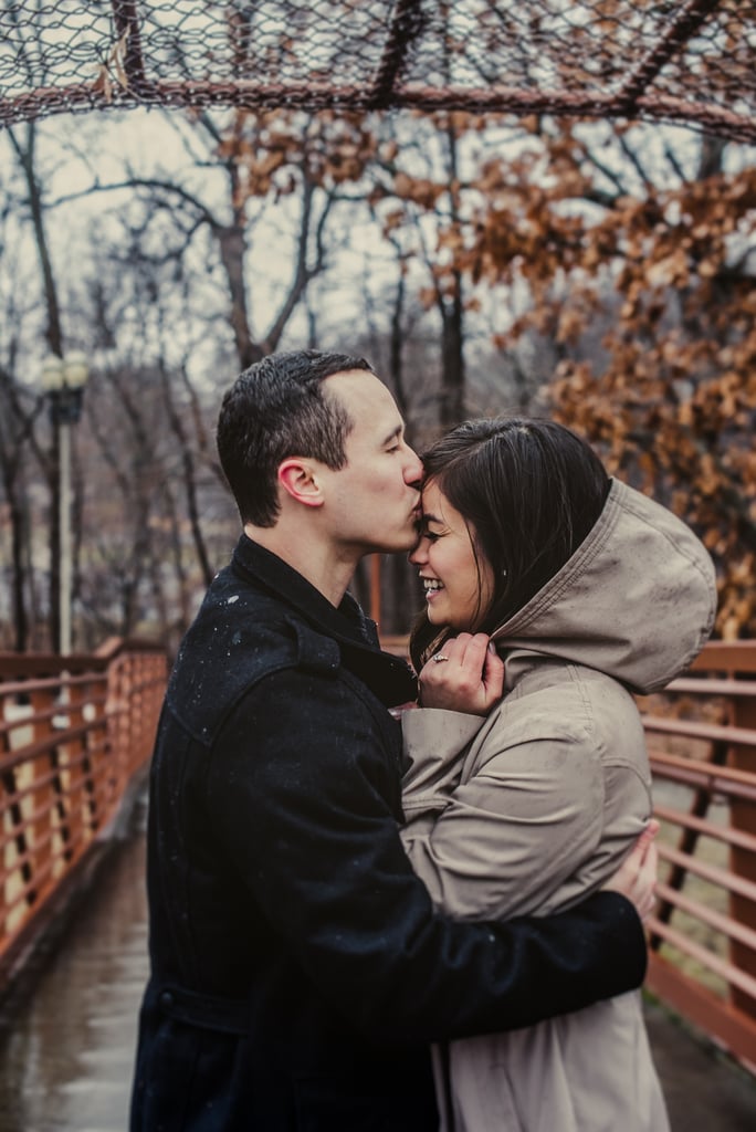 Rainy Engagement Shoot