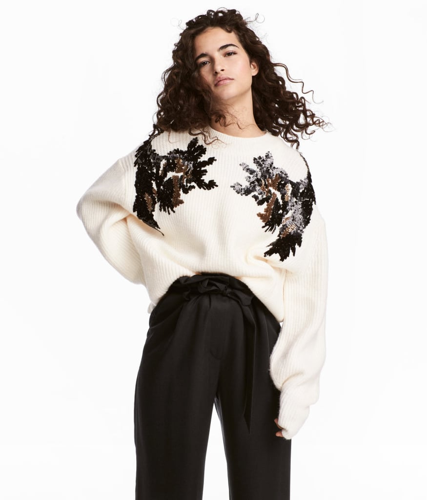 H&M Sequined Sweater