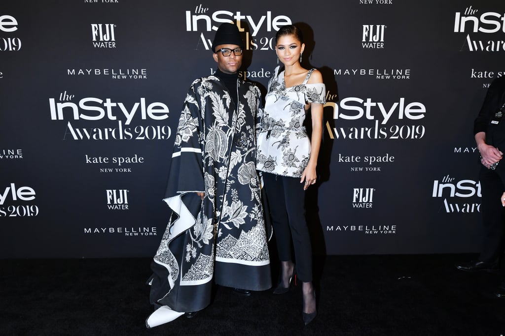 Law Roach and Zendaya at the InStyle Awards 2019