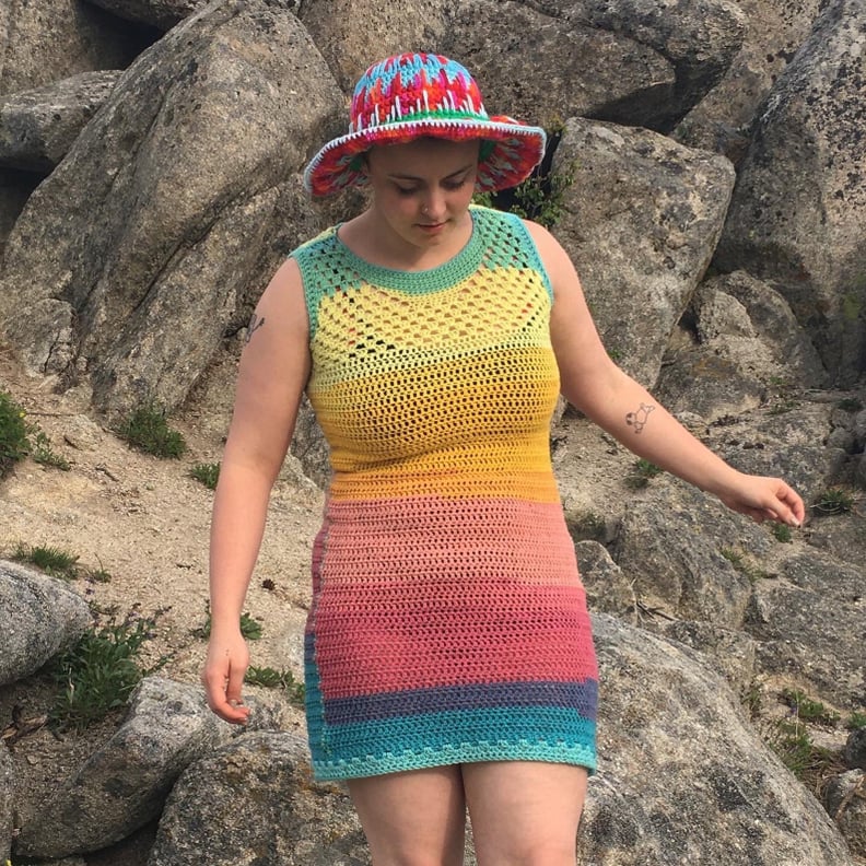 Etsy Rainbow Crochet Sundress