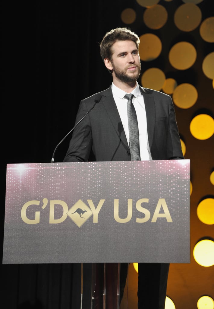 Miley Cyrus Liam Hemsworth at 2019 G'Day USA Gala Pictures