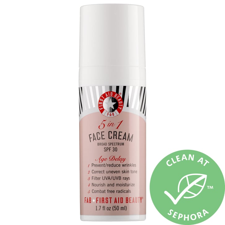 First Aid Beauty 5 in 1 Face Cream SPF 30 Best Moisturisers With