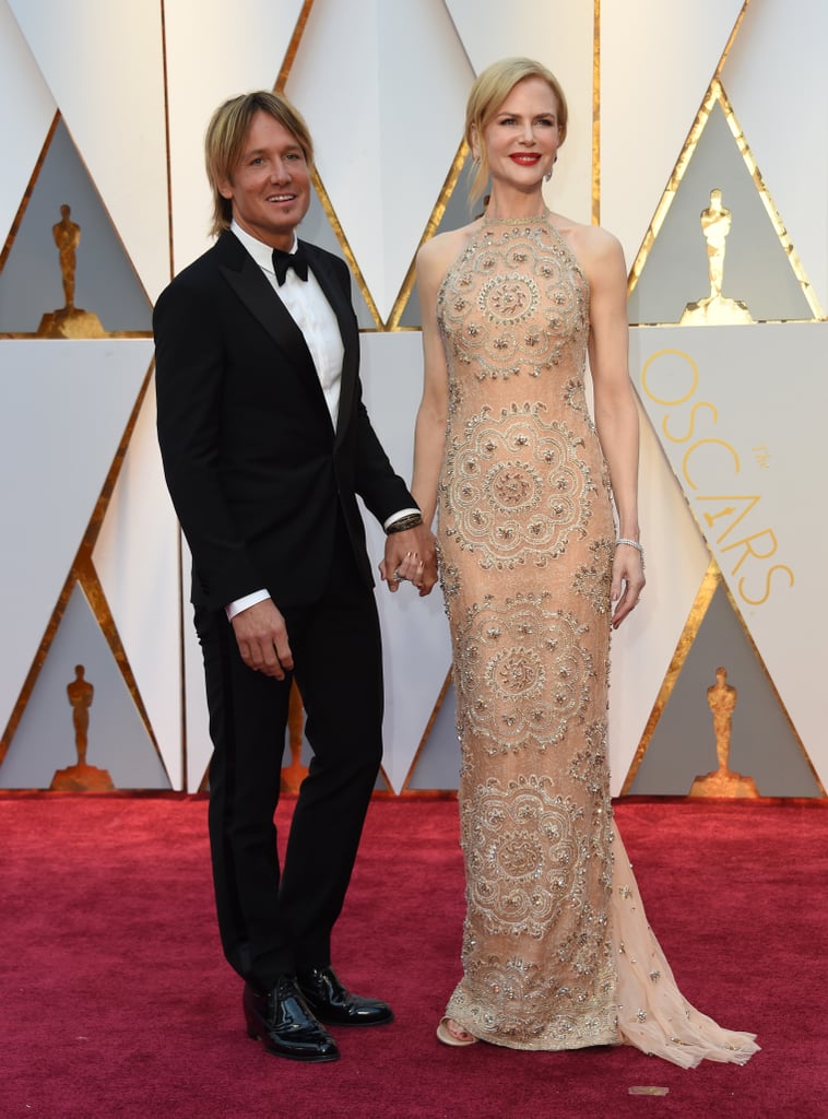 Nicole Kidman and Keith Urban at the 2017 Oscars