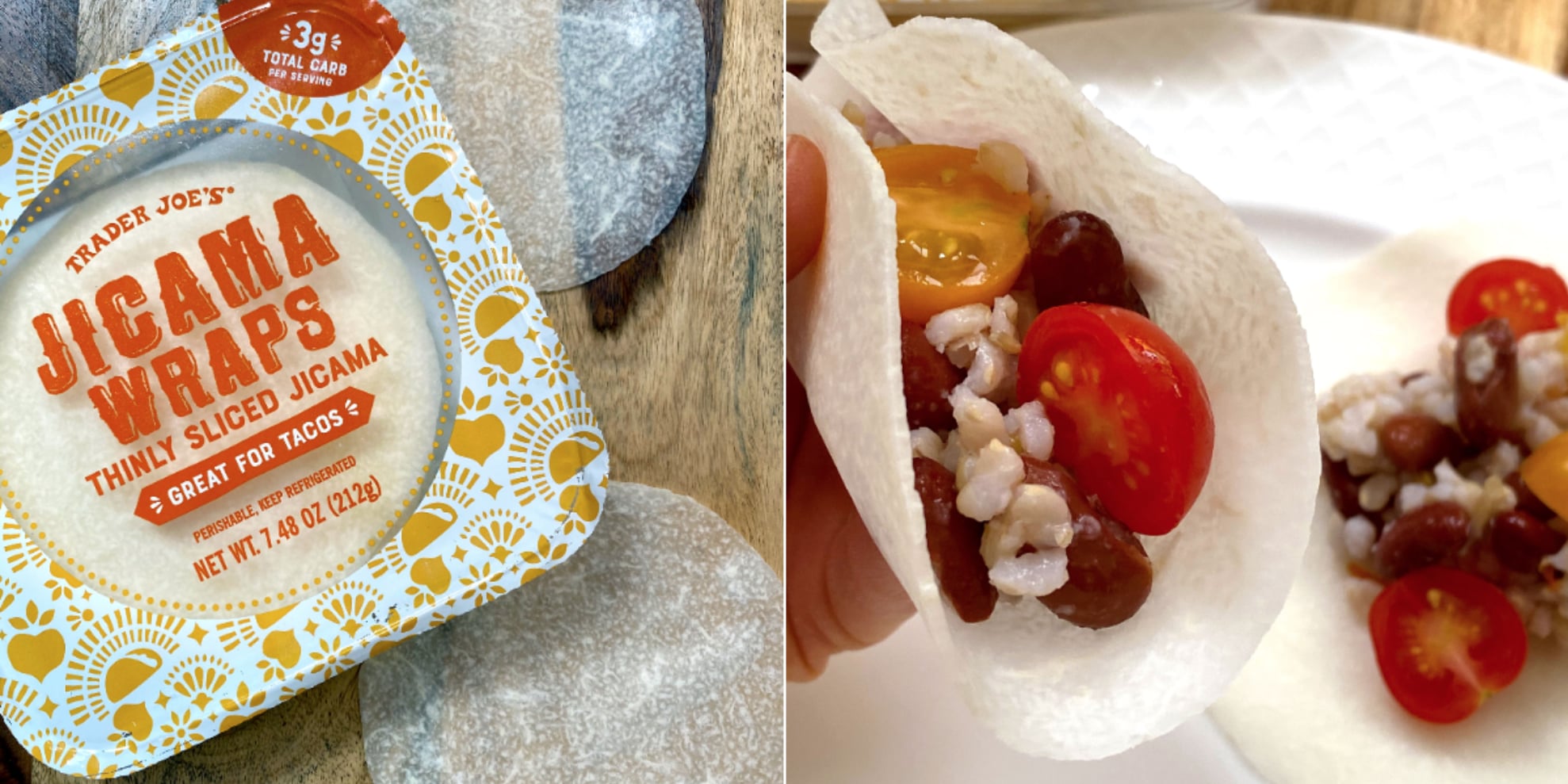 How Do Trader Joe's LowCarb Jicama Wraps Taste? POPSUGAR Fitness