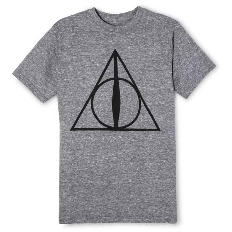 Men's Harry Potter Deathly Hallows Short-Sleeved Graphic T-Shirt