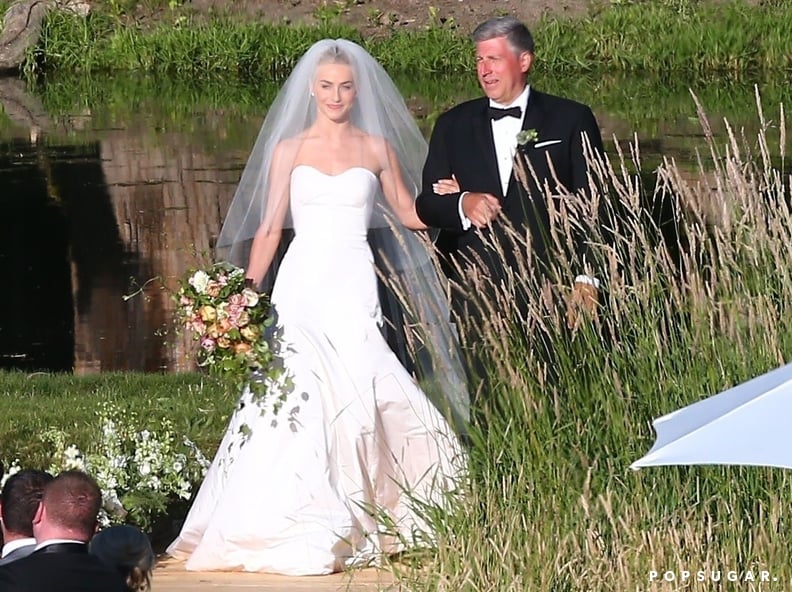 Julianne hough hot sale wedding dress