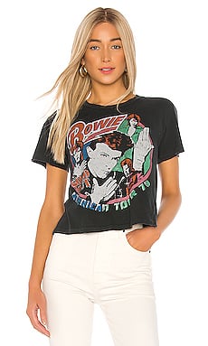 161Madeworn David Bowie American Tour '78 Tee in Coal