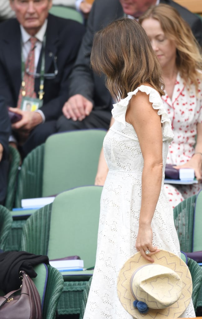 Pippa Middleton Anna Mason Dress at Wimbledon