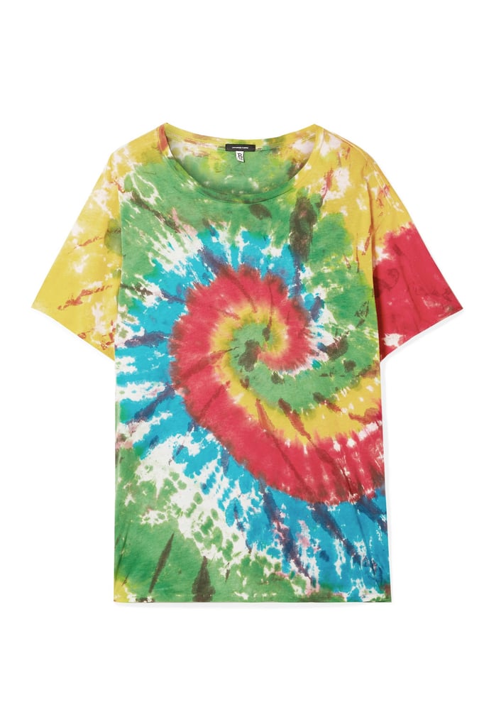 R13 Oversized Tie-Dyed Cotton and Cashmere-Blend Jersey T-Shirt