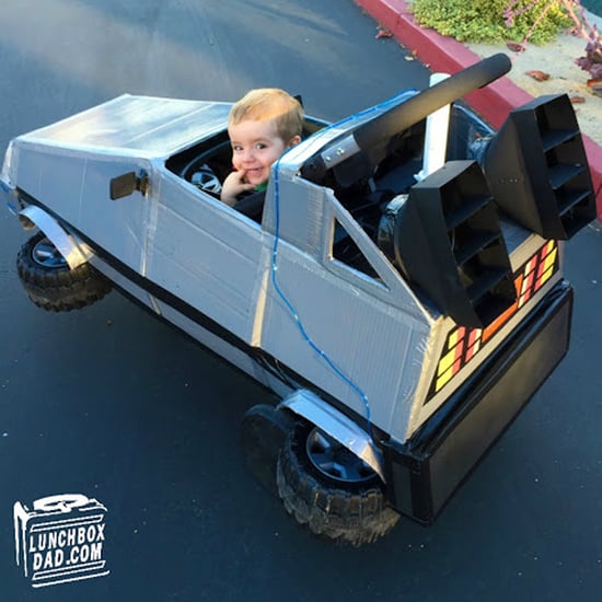 Back to the Future DIY DeLorean Stroller