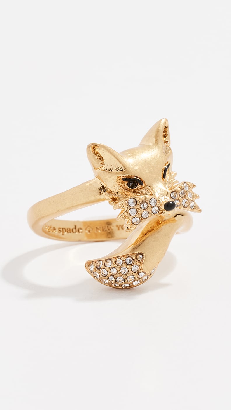 Kate Spade New York So Foxy Fox Ring