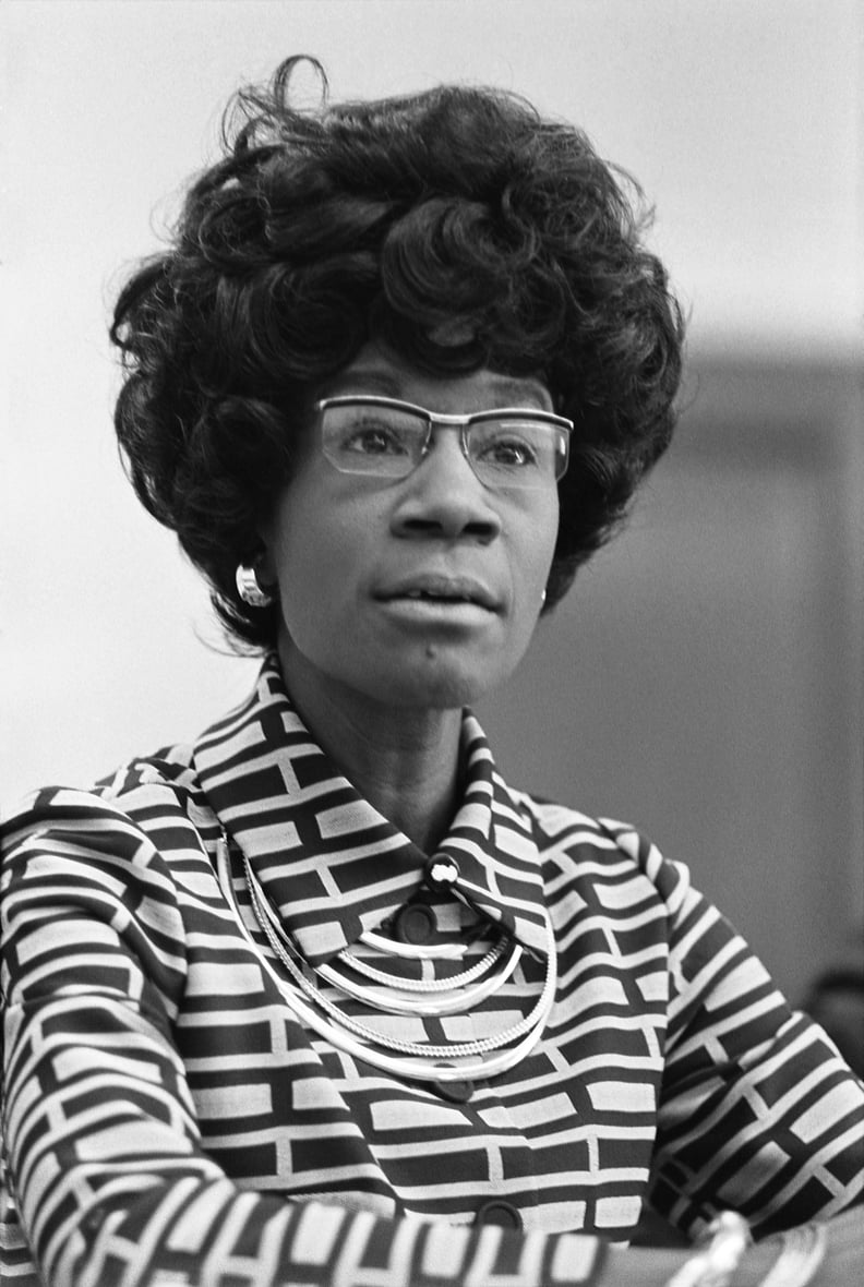 Shirley Chisholm, First Woman to Run For Major Political Party Presidential Nomination