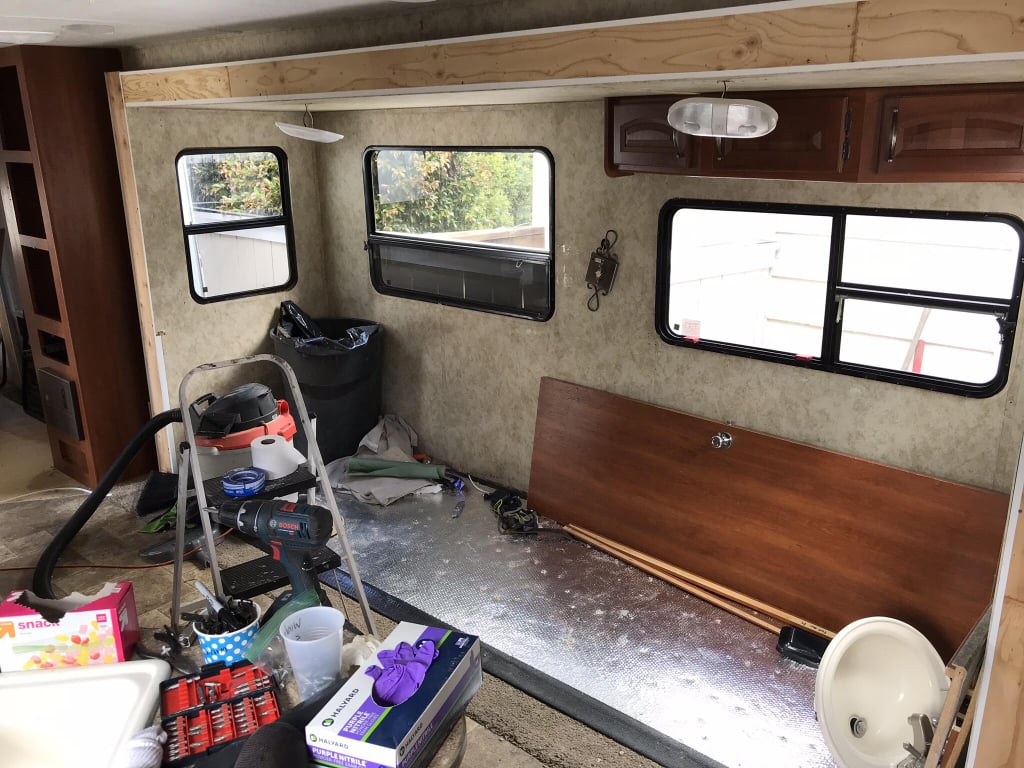 Trailer Renovation Before And After Popsugar Home