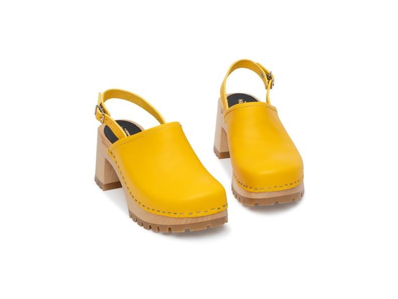 Swedish Hasbeens Slingback Clogs