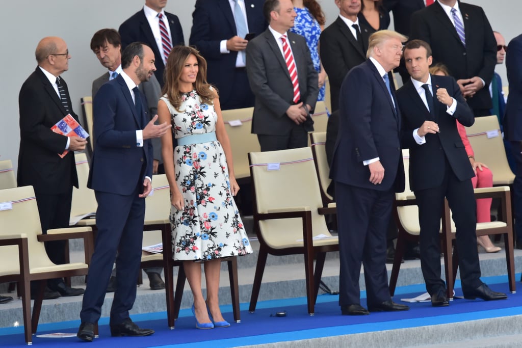 Melania Trump Valentino Dress Bastille Day 2017