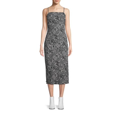 Scoop Slip Midi Dress