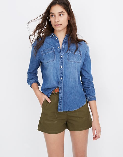 Get Meghan Markle's Chic Chambray Shirt from Anthropologie