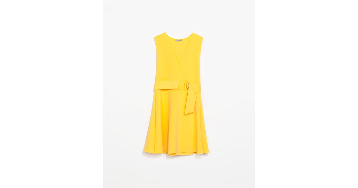 Zara Yellow Dress Best Yellow Dresses POPSUGAR Fashion Photo 9
