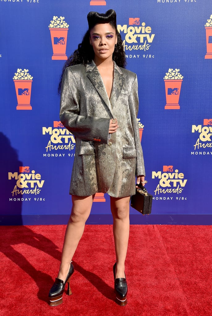 Tessa Thompson at the 2019 MTV Movie and TV Awards