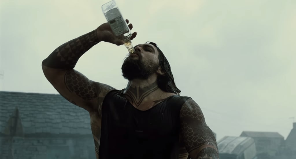 Jason Momoa in Comic-Con 2016 Justice League Trailer