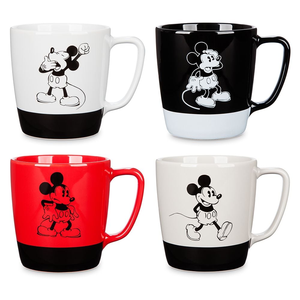 Mickey Mouse Mug Set - 4 pc.