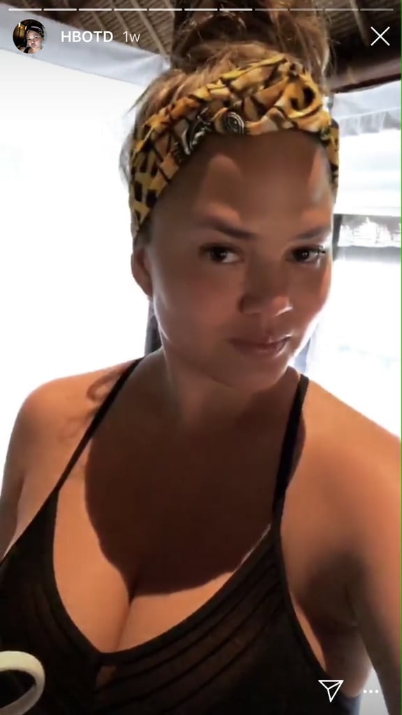 Chrissy Teigen's Headband of the Day