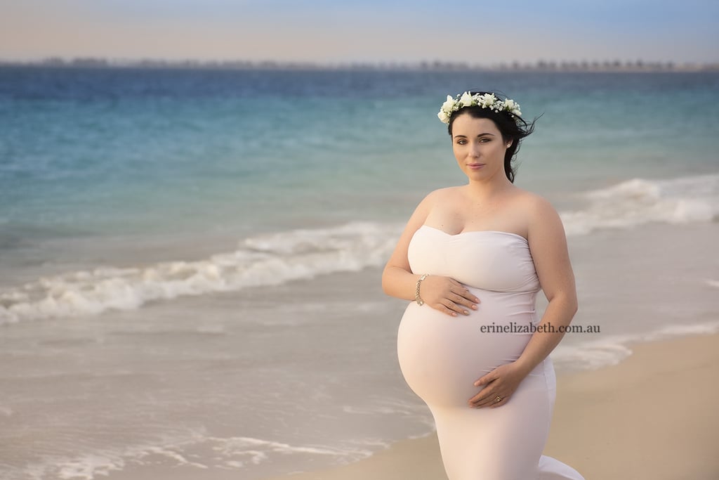 Pregnancy Photo Shoot of Mom Expecting 5 Babies