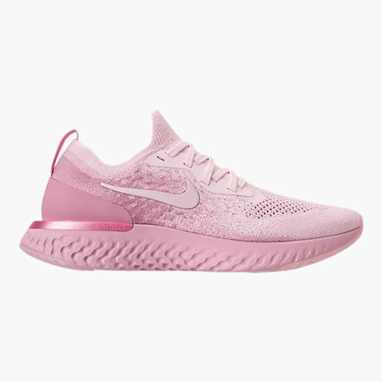 Pink Nike Epic React Flyknit Sneakers