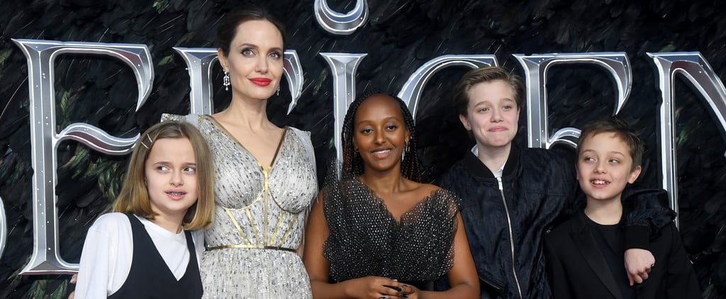 Angelina Jolie and Her Kids Maleficent 2 Press Tour Photos