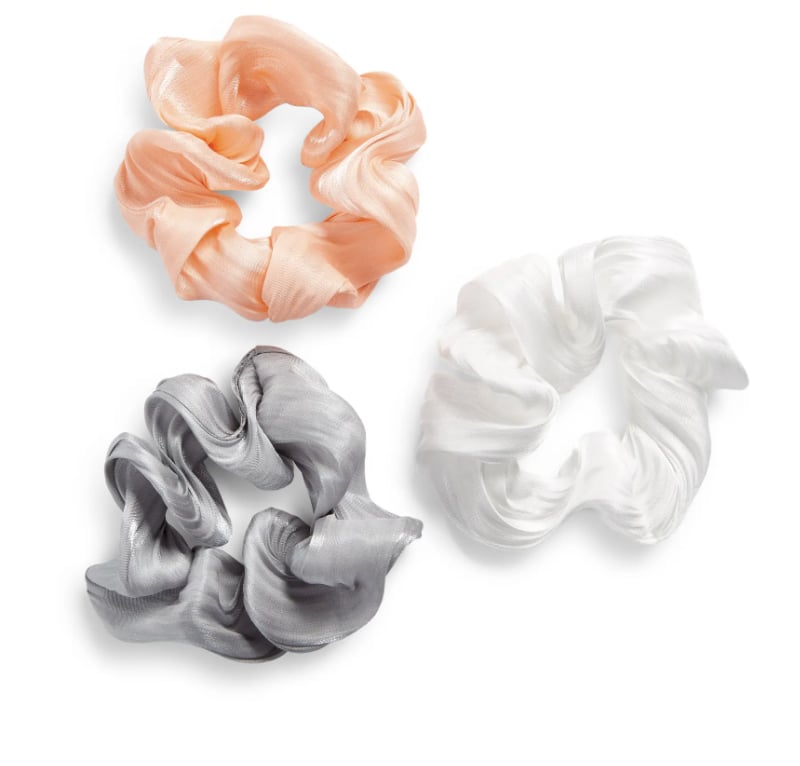 3-Pack Assorted Organza Scrunchies