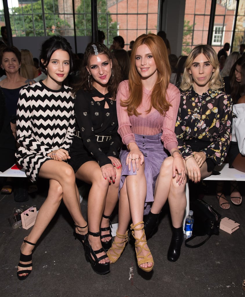 Julia Goldani Telles, Liz Nistico, Bella Thorne, and Zosia Mamet