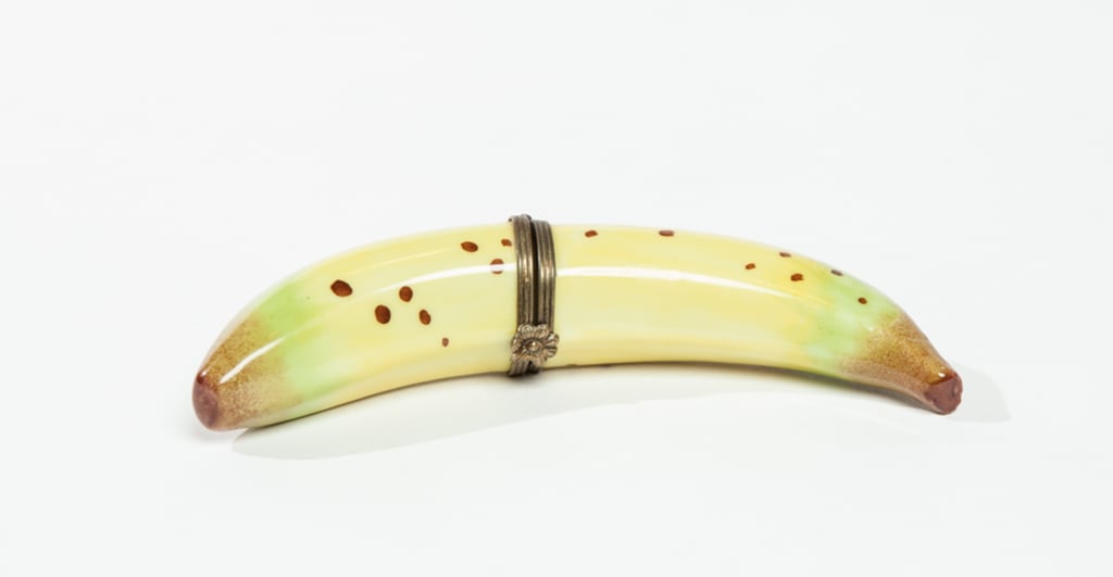 You could just buy a banana at the grocery store for a buck, but wouldn't you prefer a porcelain version that will never go bad? Gwyneth would. She suggests Jay Jeffers's quirky Limoges Banana Box ($395).