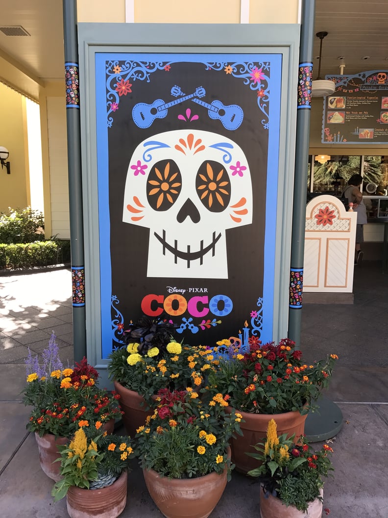 And you can catch a closer glimpse of the Coco poster.