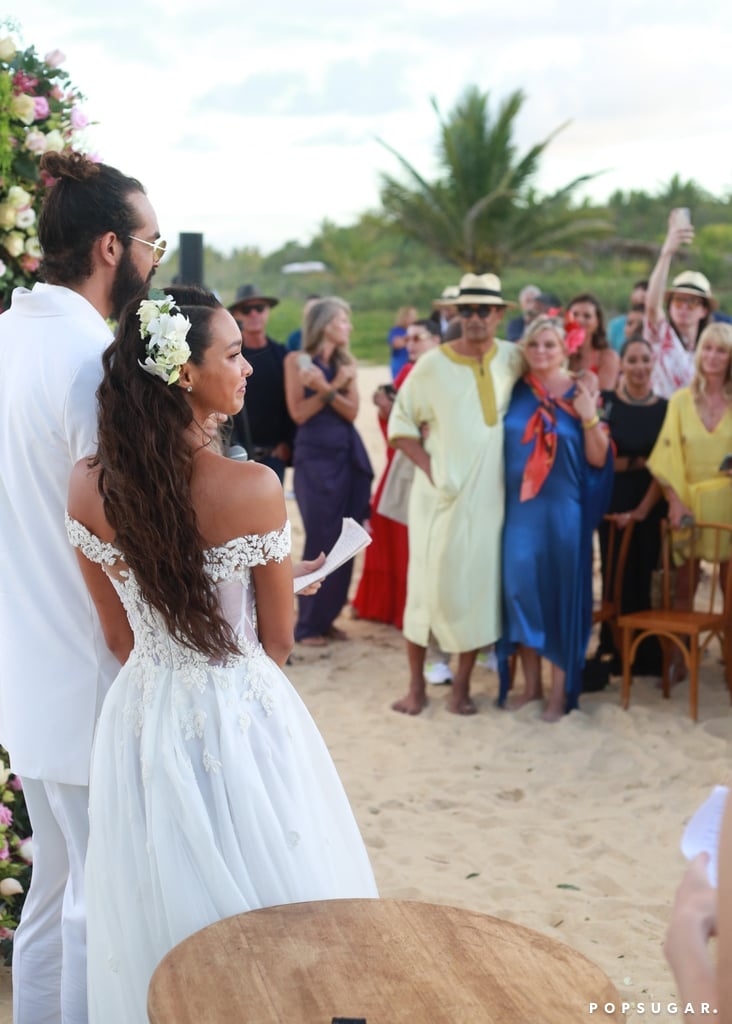 Model Lais Ribeiro's Galia Lahav Wedding Dress