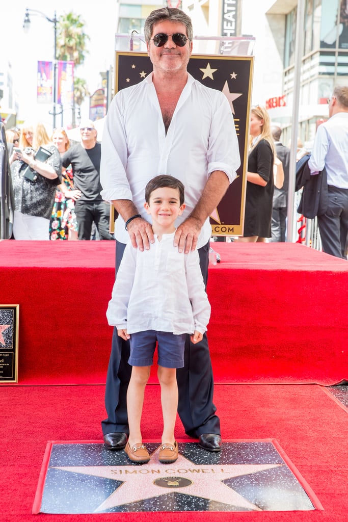 Simon Cowell and His Son Eric Simon Cowell and His Son Eric