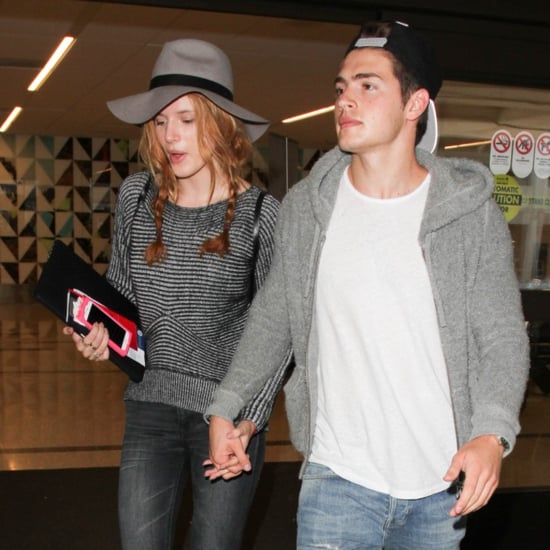 Bella Thorne and Gregg Sulkin Show Airport PDA