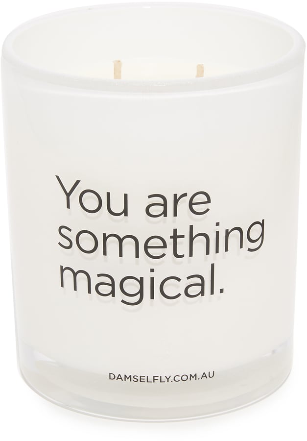 Damselfly "You Are Something Magical" Candle