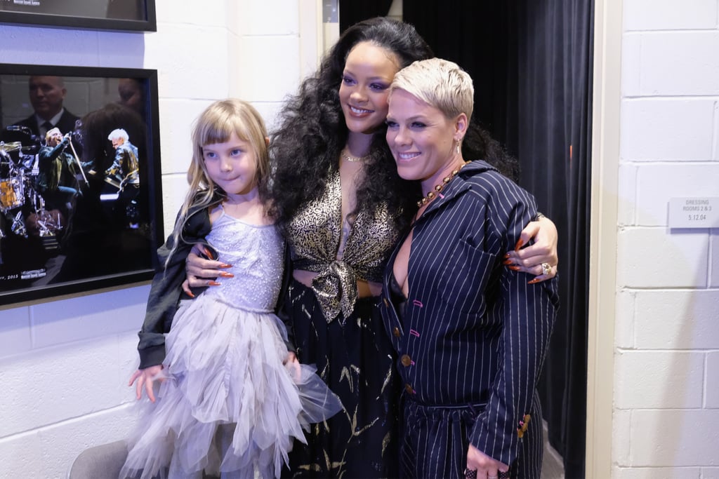 Pink and Willow Hart at 2018 Grammys