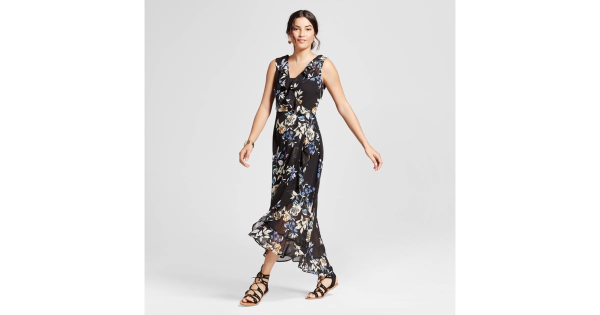 Spenser Jeremy Floral Wrap Maxi Dress | Target Fall Clothes | POPSUGAR ...
