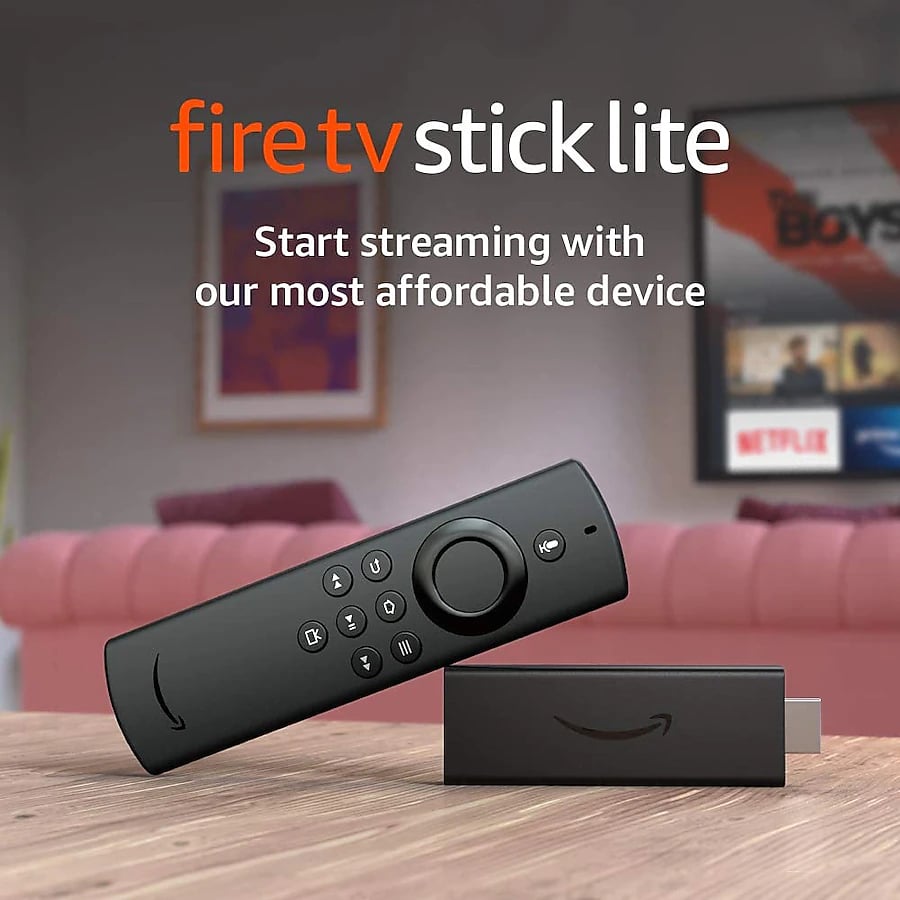 A Streaming Upgrade: Amazon Fire TV Stick Lite With Alexa Voice Remote
