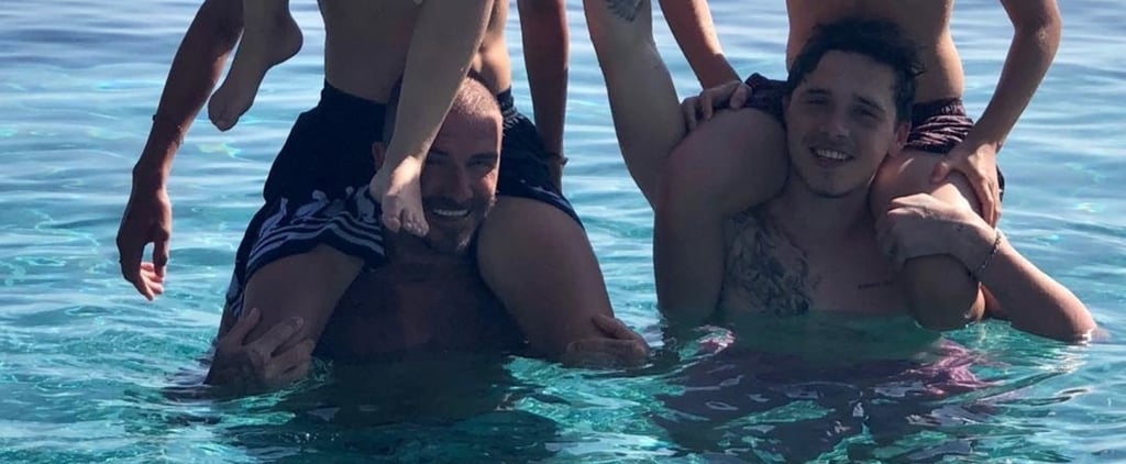 Victoria Beckham Family Vacation Photos August 2018