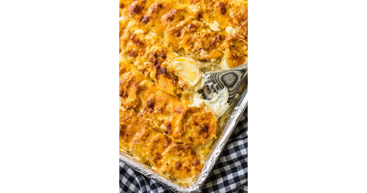 Sheet Pan Scalloped Potatoes Holiday Side Recipes POPSUGAR Food UK