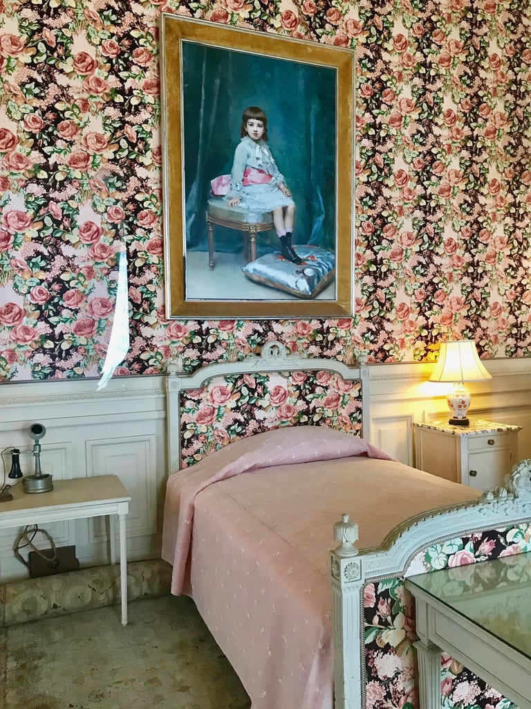One of the Vanderbilt daughters lived in this floral bedroom — before millennial pink was even a thing.