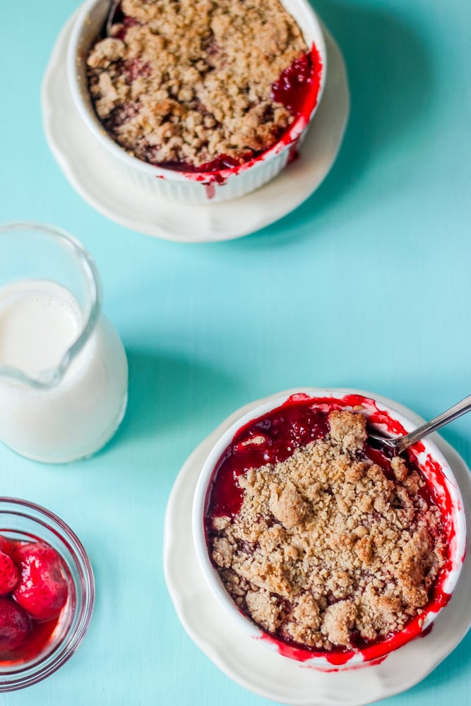Strawberry Crumble | Recipes That Use a Ramekin | POPSUGAR Food Photo 6