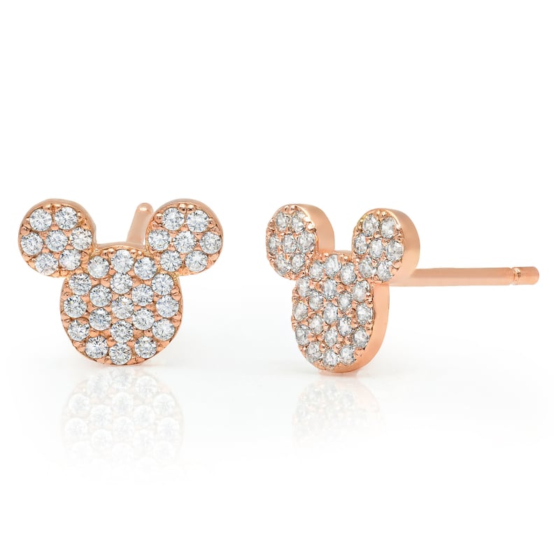 Rose Gold Stud Earrings