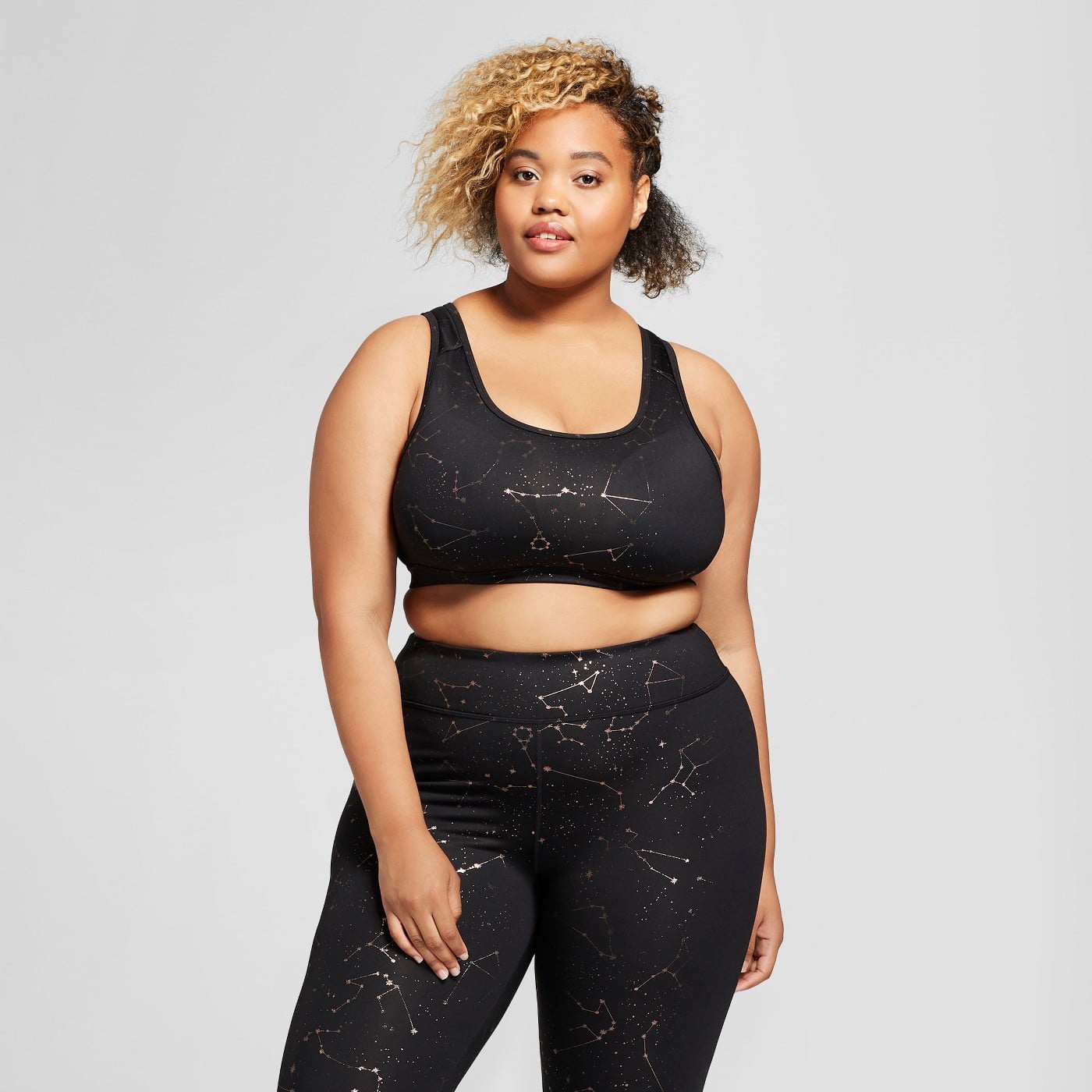 JoyLab Constellation Print Sports Bra, Flaunt Your Curves During Downward  Dog in These Stunning Yoga Clothes