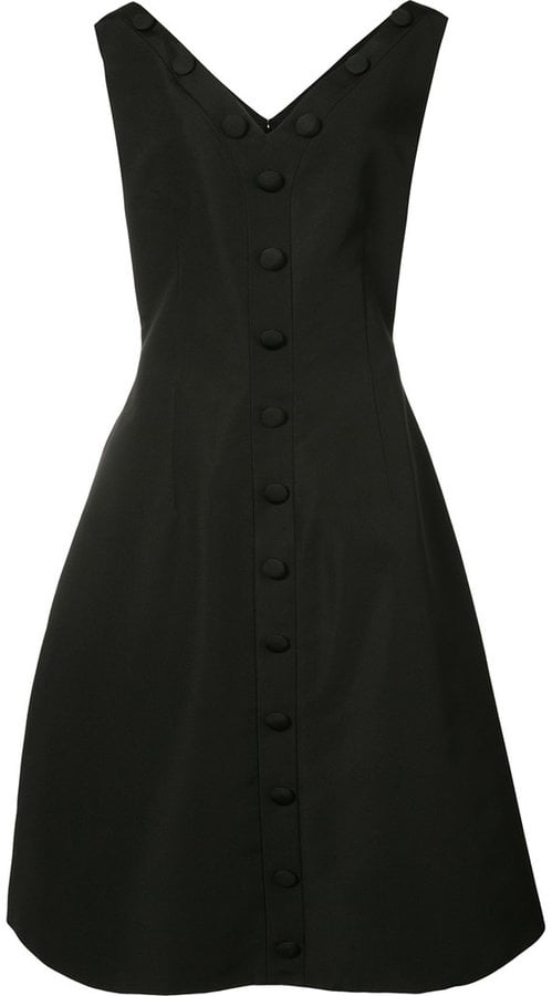 Christian Siriano Button Front Dress