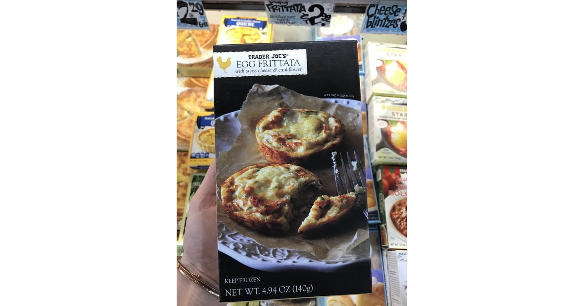 Trader Joe's Egg Frittata With Swiss Cheese and Cauliflower The Best Products From Trader Joe