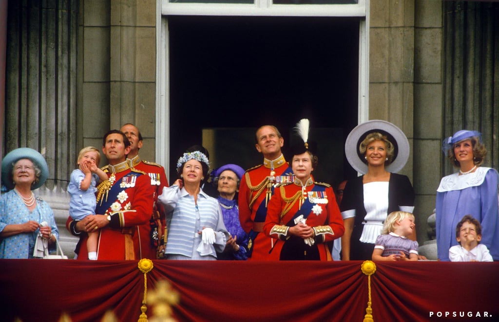 Prince George vs. Prince William's First Trooping the Colour