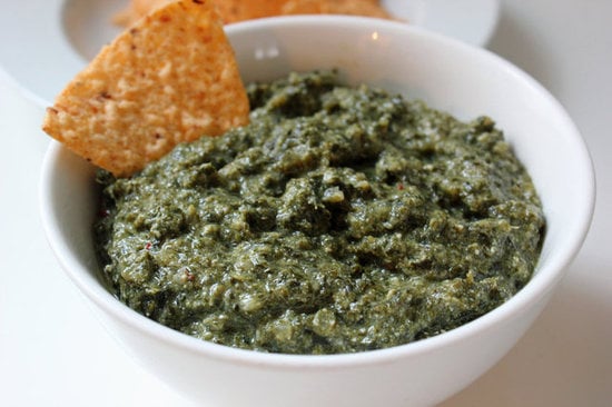 Creamy, Low-Calorie Kale Dip